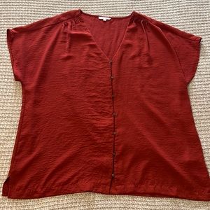 Maurices Top XXL Rust colored